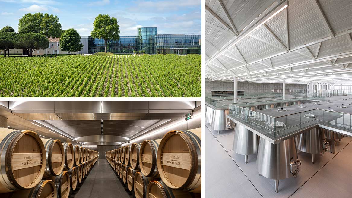 Nieuwe wijnkelder Château Lynch Bages - Foto's: Château Lynch Bages