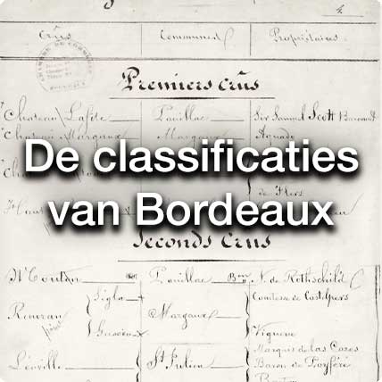 De classificaties van Bordeaux